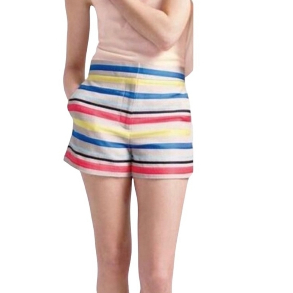 J.Crew Striped Women's Chino Shorts Size 4